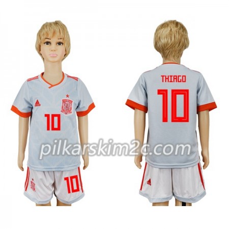 Koszulka Hiszpania Thiago 10 Dziecięca Precz Mistrzostwa Świata 2018 - Koszulki Piłkarskie